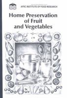 Home Preservation of Fruit and Vegetables 0112428649 Book Cover