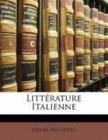 Litterature Italienne 1148473092 Book Cover