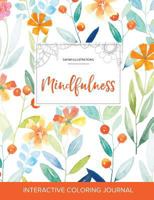 Adult Coloring Journal: Mindfulness (Safari Illustrations, Simple Flowers) 135978697X Book Cover