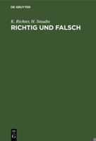 Richtig Und Falsch: Praktische Endspielkunde 311230537X Book Cover