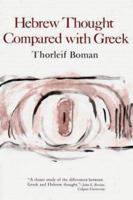 Hebrew Thought Compared With Greek 0393005348 Book Cover