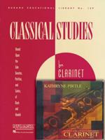 Classical Studies for Clarinet [With CD (Audio)] 0634086812 Book Cover