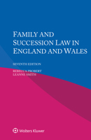 Family and Succession Law in England and Wales 9403547170 Book Cover