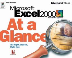 Microsoft Excel 2000 at a Glance 1572319429 Book Cover