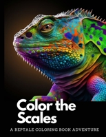 Color the Scales: A Reptile Coloring Adventure For Adults: Stress Relieving Fun Reptile Designs B0BVP3WWCW Book Cover