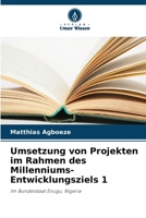 Umsetzung von Projekten im Rahmen des Millenniums-Entwicklungsziels 1 (German Edition) 6208576776 Book Cover