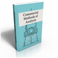 Commercial Methods of Analysis 0820601357 Book Cover