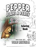 Pepper Plans a Party: Coloring Book 1683144740 Book Cover