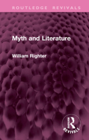 Myth and literature (Concepts of literature) 0710081375 Book Cover
