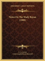 Notes On The Wady Rayan 1120658357 Book Cover