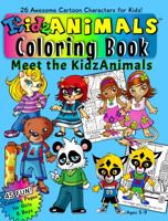 KidzAnimals Coloring Book: Meet the KidzAnimals null Book Cover