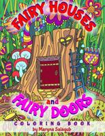 Fairy houses and fairy doors coloring book 107577926X Book Cover