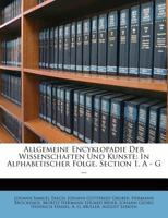 Allgemeine Encyklopädie der Wissenschaften und Künste. Dritte Section. Neunter Theil. 1278195750 Book Cover
