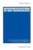 Rechtsbewusstsein in Der Demokratie: Schwangerschaftsabbruch Und Rechtsverstandnis 3531138030 Book Cover