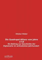 Die Quadrupel-Allianz Vom Jahre 1718 3955641414 Book Cover