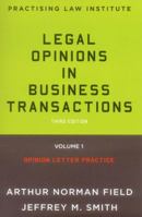 Legal Opinions in Business Transactions 1402422016 Book Cover
