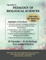 Upender's PEDAGOGY OF BIOLOGICAL SCIENCES: A PERFECT HAND BOOK OF BIO - PEDAGOGY B0H5D9HMQY Book Cover