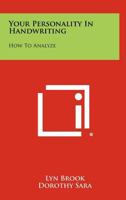 Your Personality In Handwriting 9385492403 Book Cover