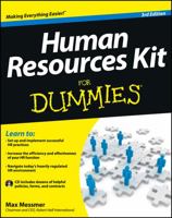 Human Resources Kit For Dummies (For Dummies (Business & Personal Finance)) 0764551310 Book Cover