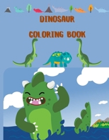 Dinosaur Coloring Book: Great Gift for Boys & Girls, Ages 4-12 4833577593 Book Cover