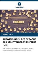 Auswirkungen Der Sprache Des Unmittelbaren Umfelds (Lie) 6209915604 Book Cover