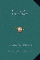 Christian Efficiency 1425368794 Book Cover