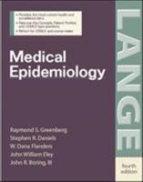 Medical Epidemiology (Lange Basic Science) 0071416374 Book Cover
