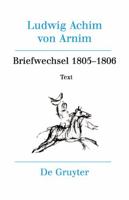Briefwechsel I (1788-1801) 3484156309 Book Cover