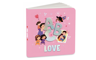 ABC Love: A Heartwarming A to Z Journey of Love Illustrated Board Book for Kids and Toddlers to Explore Love and Kindness Book f 9815233920 Book Cover
