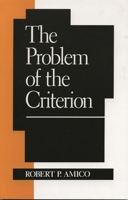 The Problem of the Criterion 0847678172 Book Cover