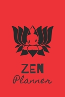 ZEN Planner: Daily Monthly ZEN Planner Blank Logbook to Write down Your daily progress in Meditation 1675176043 Book Cover