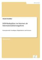 B2B-Marktplatze Im Internet ALS Internationalisierungsform 3838646045 Book Cover