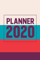 Planner 2020: Year Monthly Pocket Planner: 12 Month Calendar Schedule Organizer and Hand Lettering Notebook. Awesome gift idea for your husband and wife. 6x9 inches, 100 pages. 169630881X Book Cover