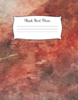 Blank Sheet Music Notebook Kids: Music Manuscript Paper / White Marble Blank Sheet Music / Notebook for Musicians  / Composition Books Gifts 100 Pages (8.5x11), perfect for learning 1674225067 Book Cover