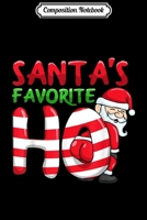 Composition Notebook: Santa's Favorite Librarian Elf Christmas Gift for Men Women Journal/Notebook Blank Lined Ruled 6x9 100 Pages 1708618015 Book Cover