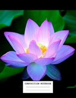 Composition Notebook: Back to School Flower Notebooks for Students 1690934573 Book Cover