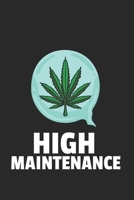 Marihuana Weed Notizbuch: Marihuana Weed Notizbuch für Liebhaber / Notizheft / Notizblock A5 (6x9in) Dotted Notebook / Punkteraster / 120 gepunktete Seiten (German Edition) 1679156306 Book Cover