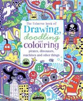 Usborne Blue Book of Drawing Doodling and Coloring by James MacLaine 0794532969 Book Cover