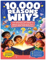 10,000 REASONS WHY?: The Ultimate Fact Book to Spark Curiosity and Turn Smart Kids Into Geniuses! B0HB3S5JC7 Book Cover