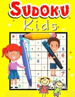 Easy Sudoku Puzzle for Kids: The Super Sudoku Puzzles Book for Smart Kids 1808641981 Book Cover
