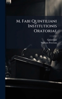 M. Fabi Quintiliani Institutionis Oratoriae (German Edition) 1023811359 Book Cover