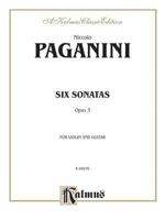 Six Sonatas For Violin And Guitar, Op. 3 (A Kalmus Classic Edition) 0757921892 Book Cover