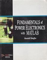 Fundamentals Of Power Electronics With Matlab. (Computer Engineering) 1584508523 Book Cover