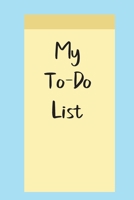 My To Do List: A simple book filled with lines that include check boxes. 1654575925 Book Cover