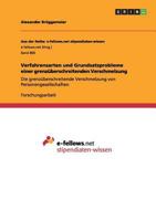 Verfahrensarten und Grundsatzprobleme einer grenzüberschreitenden Verschmelzung: Die grenzüberschreitende Verschmelzung von Personengesellschaften 3656501548 Book Cover