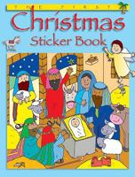 The First Christmas Sticker Book 0758630603 Book Cover