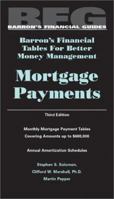 Mortgage Payments (Barron's Financial Tables for Better Money Management) 0764118013 Book Cover