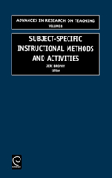 Subject-Specific Instructional Methods and Activities (Advances in Research on Teaching) (Advances in Research on Teaching) (Advances in Research on Teaching) 0762306157 Book Cover