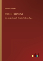 Kritik Des Hedonismus 1141528657 Book Cover