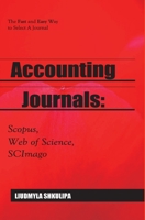 Accounting Journals: Scopus, Web of Science, SCImago 8395669666 Book Cover